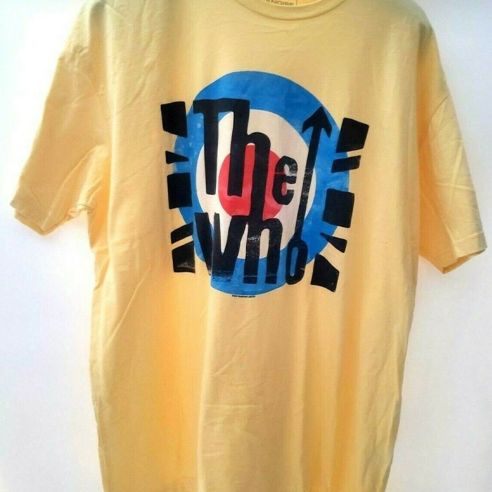 The Who Live Nation Men's T shirt Yellow Sz XXL